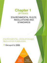 A related but distinct set of regulatory regimes. Chapter 1b Environmental Rules Regulations Malaysia Environmental Law Environmental Impact Assessment