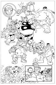 Free printable super hero squad coloring pages. Super Hero Squad Book 8 Page 10 By Dariobrizuelaartwork On Deviantart