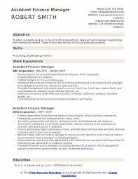 About the financial manager position. Assistant Finance Manager Resume Samples Qwikresume