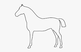 Free breyer horse coloring pages. Simple Horse Coloring Page Hd Png Download Kindpng