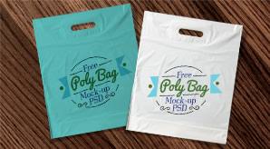 Download Free Plastic Poly Bag Mock Up Psd