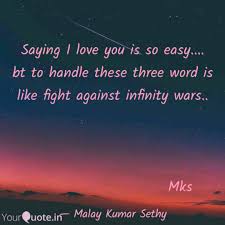 We would personnally suggest our edible gold leaf lollipops, our gold chocolates, our gold tea or our gold flakes ! Saying I Love You Is So E Quotes Writings By Malay Kumar Sethy Yourquote