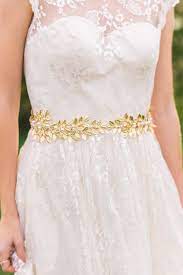 Gold Leaf Belt Bridal Belt Gold Bridal Belt Gold Sash Bridal Etsy Wedding Dresses Unique High Street Wedding Dresses Wedding Dresses