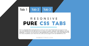 Get An Perect Example Of Pure Css Tabs With Responsive Design This Tab Accordion Helps You To Crete Login Page Design Web Development Design Responsive Design