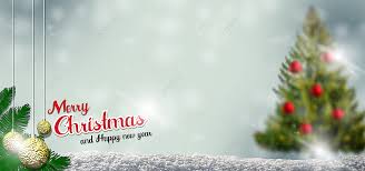 Merry Christmas Background With Snow Theme And Spruce Decoration Tahun Baru Natal Background Image For Free Download