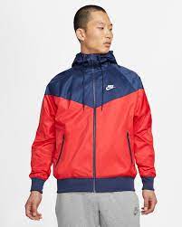 Nike throwback jacket men's • black/white/opti yellow $100.00. Nike Sportswear Windrunner Men S Hooded Jacket Nike Id