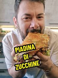 Piadina di Zucchine con Speck e Stracchino