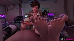 Tracer Handjob with her Feet to your Face (with Sound) Overwatch 3d  Animation Hentai Anime Game - Pornhub.com