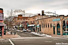 Downtown Flagstaff Arizona I Worked At The Crystal Magic In Sedona Near Thunder Mountain Also Close Arizona Adventure Arizona Road Trip Downtown Flagstaff
