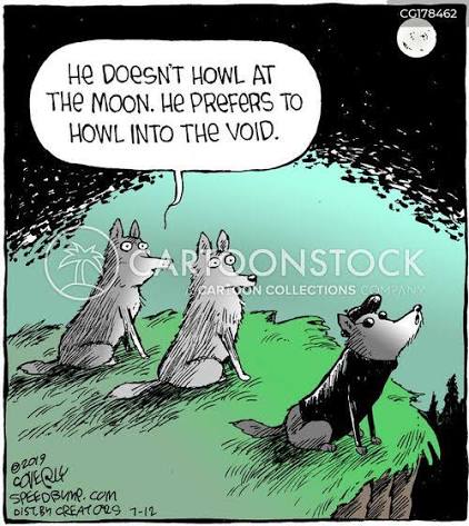 Barking At The Moon Cartoons and Comics - funny pictures from CartoonStock