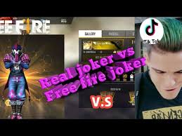 Tiktok Joker Vs Free Fire Joker In Free Fire Youtube