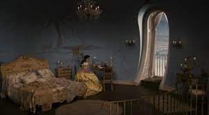 Mirror Mirror Movie Disaster Design Slightly Less Disastrous In 2021 Curved Bed Movie Decor Design
