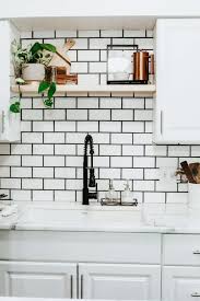 Black And White Farmhouse Kitchen Decor Modern Farmhouse Kitchen Reveal Modern Farmhouse Kitchens White Farmhouse Kitchens Black And White Backsplash