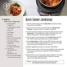 Quick Cooker Jambalaya Recipe Pampered Chef Recipes Recipes Rock Crock Recipes