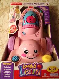Amazon Com Fisher Price Laugh Learn Learning Pink Vacuum Toy Home Cleaning Products Toys Games Baby Christmas Toys Baby Learning Toys Baby Learning