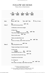 D e a c# yang lebih indah dari seorang juliet. Straits Follow Me Home Sheet Music For Guitar Chords Pdf