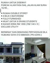 #rumahsewashahalam #rumahsewauitmshahalam anyone who's looking for rumah sewa near uitm shah alam or unisel, can dm me! Nr Uitm Puncak Alam Alumni On Twitter Lagi Rumah Sewa Utk Students Palam Rumahsewapuncakalam Http T Co Iegytm0b6r