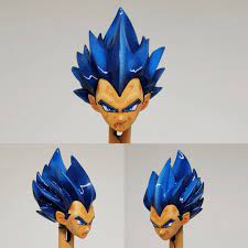 Super Saiyan Blue Vegeta Evolution Just A Sneak Peek On The W I P Of The Airbrushing Super Saiyan Blue Dragon Ball Super Goku Super Saiyan Blue Evolution