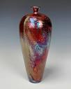 Wheel Thrown Ceramic Raku Vase Fine Art by Galaxy Clay – galaxyclay