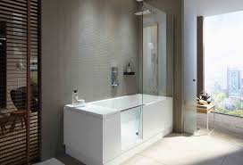 When converting a tub to a shower, especially in a small space, consider how the shower door with factor into the layout. Benefits Of Tub Shower Combo Do You Need One Bomisch