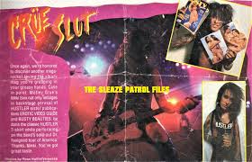 The Sleaze Patrol Files: Crue Clippings 1 - Nikki In Hustler Magazine, c.  1990