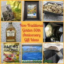 Non Traditional Golden 50th Wedding Anniversary Gift Ideas 50 Wedding Anniversary Gifts Golden Anniversary Gifts Anniversary Gifts