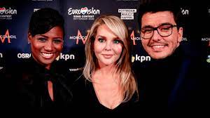Chantal janzen en jan smit © brunopress. Eurovision 2021 Edsilia Rombley Jan Smit And Chantal Janzen Come Back To Host The Competition Infe