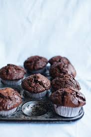 Double Chocolate Muffins Call Me Cupcake Desserts Sweet Recipes Dessert Recipes