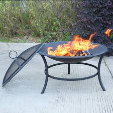 Can you burn coal in a fire pit? Micasa 29 Inch Fire Pit With Spark Screen For Outdoor Wood Burning Or Charcoal Use Only Walmart Com Walmart Com