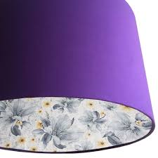 Our fastest shipping and best customer service will make your shopping experience very comfortably. Plum Purple Silver Flower Lampshade Botanical Light Shade Light Owl
