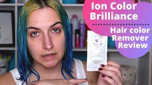 Apply the dye of your choice to your clean, dry hair. Ion Color Brilliance Hair Color Remover Review Kirby Rose Youtube