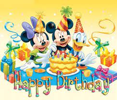 Risultato Della Ricerca Immagini Di Google Per Http Sl Glitter Graphics Net Pub 2438 2438604ywa8c Happy Birthday Mickey Mouse Mickey Birthday Disney Birthday