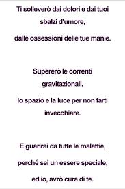 Sol re e guarirai da tutte le malattie, sim fa#m sol sim perché sei un essere speciale, ed io avrò cura di. Lo Scrivente La Cura Franco Battiato