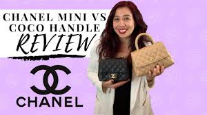 Chanel 1990's black quilted leather coco handle cc handbag bag. Chanel Mini Vs Coco Handle Bag Review Pros Cons Durability Mod Shots Luxpetite Youtube
