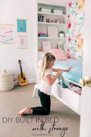 70+ small bedroom ideas that are big on style. Diy Bed Built In Bed With Drawers Shelves And Reading Nook Diy Built In Bed Built In Bed Bedroom Ideas For Small Rooms Diy