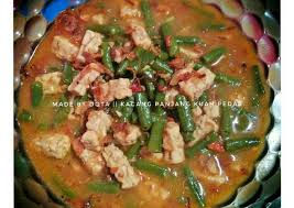 Resep untuk membuat kering tempe yang pedas, manis, dan enak tidaklah rumit, serta mudah saja cara membuatnya. Resep Kacang Panjang Tempe Kuah Pedas Oleh Oqtadiana 88 Cookpad