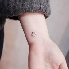 Hamsa Tattoo By Witty Button Tattooquotes Small Hand Tattoos Hamsa Hand Tattoo Mini Tattoos