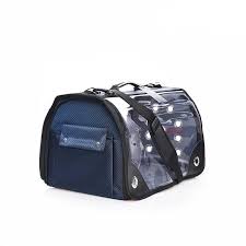 Lepus Seffaf Fly Bag Kedi Kopek Tasima Cantasi Lacivert Large