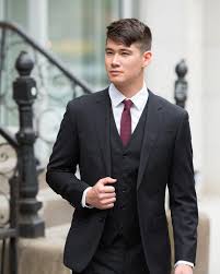 From The Wedding Into The Work Place Our Black Suit Is A Versatile Option Your Groomsmen And Bridesmen Will Wear Ag Groom Suit Black Classic Suit Black Suits