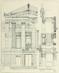 Construction Plan Details For The Museum Of Fine Arts Boston Architecture Blueprints Architecture Drawing Architecture Design Process