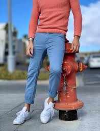 Pantalon homme chino coupe slim. Pantalon Chino Comment Le Porter Quand On Est Un Homme
