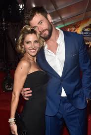 The youngest hemsworth brother, now 28, shared the shots of himself and tattoo artist sanghyuk ko during a session in los angeles in april. Chris Hemsworth S Wife Elsa Pataky Has A Thor Tattoo