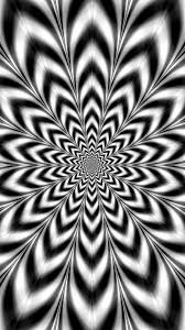 Black And White Optical Illusion Wallpaper Illusion Optical Illusion Wallpaper Wall Art Wallpaper Illusion Art
