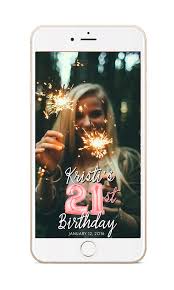 Snapchat Filter Birthday Snapchat Geofilter Birthday Geofilter Snapchat Birthday Snap Filter Birthday Filter Pink Filter Glitter Snapchat Birthday 21st Birthday 21st Birthday Decorations