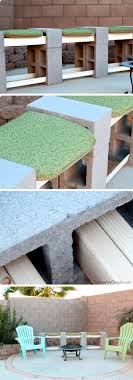 How we made cheap cinder block stairs down the neighbors hillside to his pond and dug out a pathway.for all your merchant account and business funding needs. 20 Best Outdoor Cinder Block Bench Ideas Designs For 2021