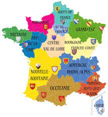 Si vous ne parvenez pas à consulter la carte et le tableau de bord, cliquez ici. Map Of France S Regions In 2020