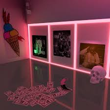 Trap House Gucci Shrine Laflare1017 Chic Bedroom Decor Neon Room Girl Bedroom Decor
