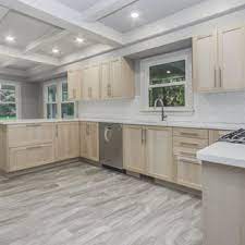 Maybe you would like to learn more about one of these? 75 Beautiful Vinyl Floor Kitchen With Light Wood Cabinets Pictures Ideas July 2021 Houzz