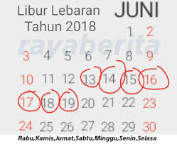 Kami kongsikan jadual takwim dan kalendar cuti sekolah termasuk senarai hari cuti dan hari kelepasan am terengganu, johor selangor wilayah persekutuan kuala lumpur kl labuan sabah. Inilah Hari Libur Nasional Dan Cuti Bersama Tahun 2018