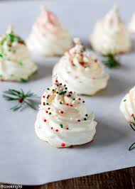 Christmas Tree Meringue Cookies Recipe On Yummly Yummly Recipe Spritz Cookie Recipe Meringue Cookies Christmas Cream Cheese Spritz Cookies